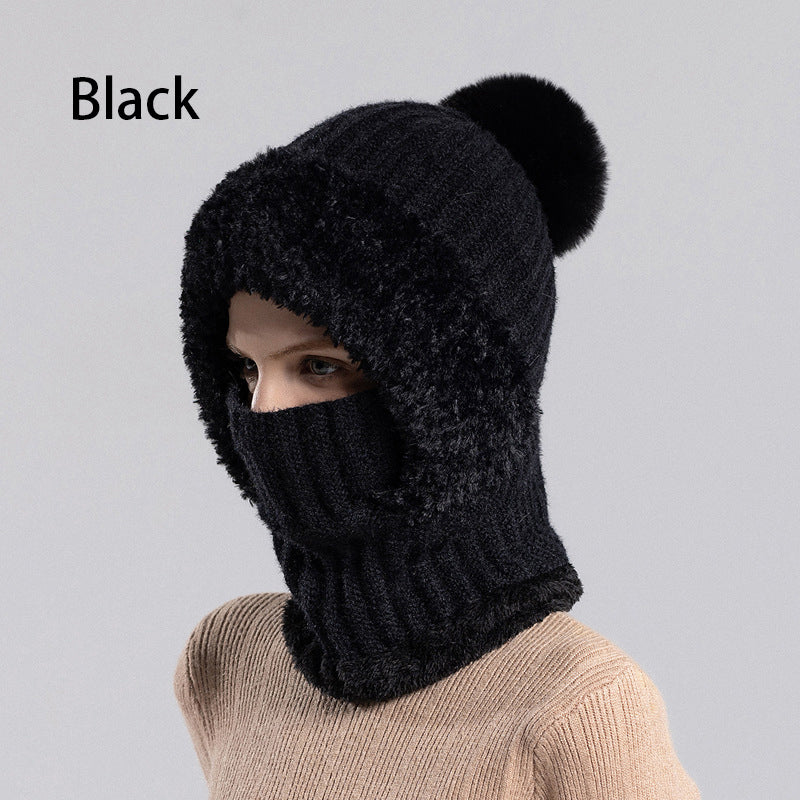 🎅Christmas Specials🎁Women's Winter One-Piece Knitted Beanie Scarf Mask