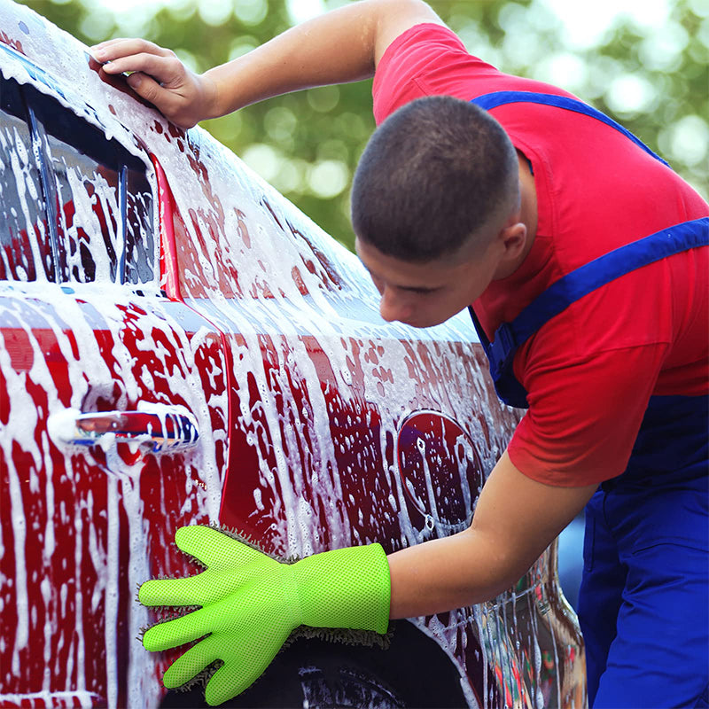 🔥Hot Sale 50% OFF🔥Double sided five finger car wash gloves