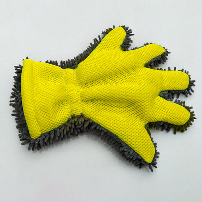 🔥Hot Sale 50% OFF🔥Double sided five finger car wash gloves