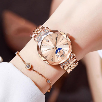 💖Limited Sale 64% OFF💖Fashionable Star & Moon Watch for Women