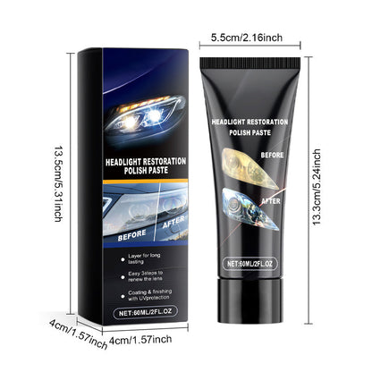 Mild Formula Headlight Scratch Repair Cream