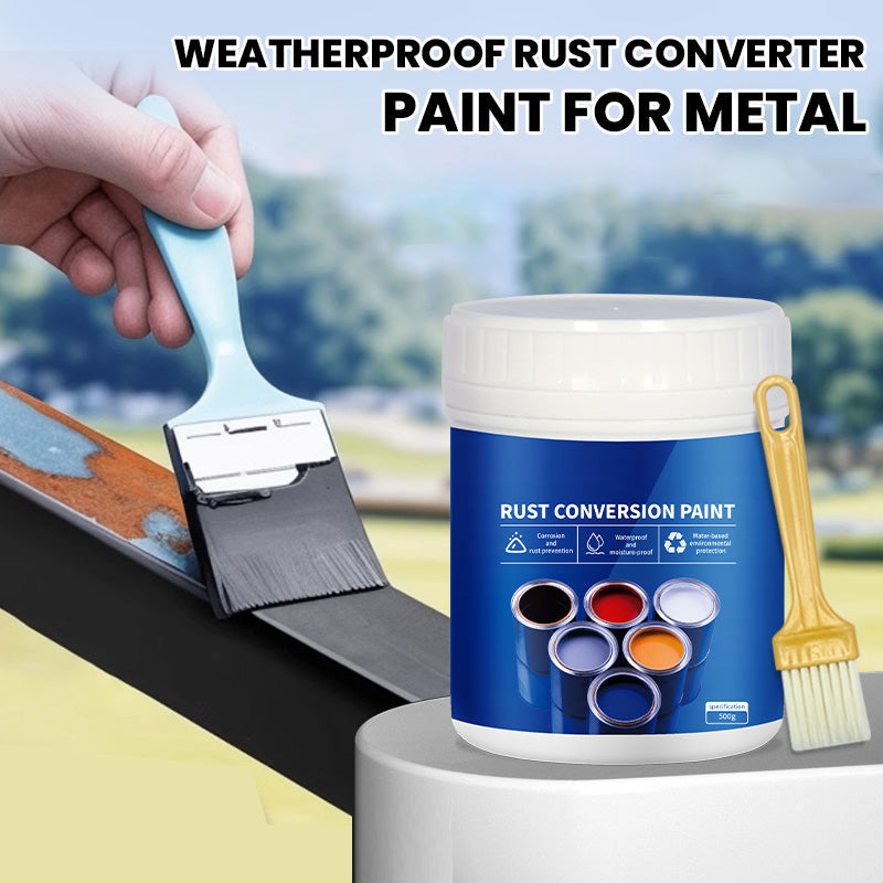 🔥Hot Sale 50% OFF🔥Weatherproof Rust Converter Paint for Metal🎁FREE SHIPING