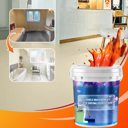 🔥Hot Sale🔥Durable Waterproof Quick-drying Floor Paint（55% OFF）