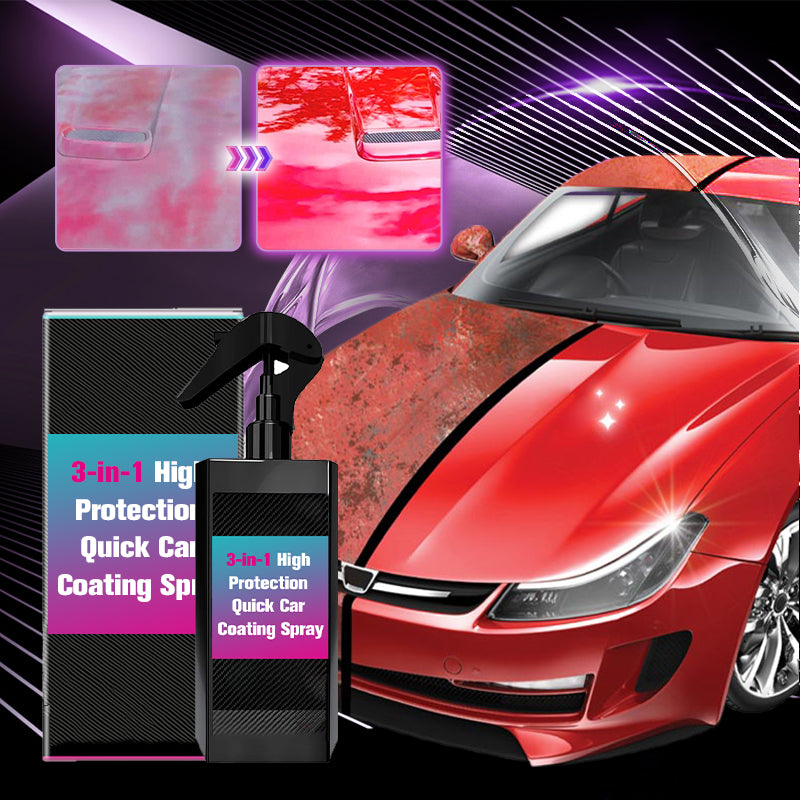 🔥LIMITED SALE🔥3-in-1 High Protection Quick Car Coating Spray