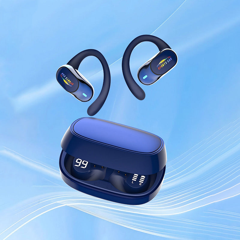 Waterproof Open Ear Earbuds with Noise Cancelling