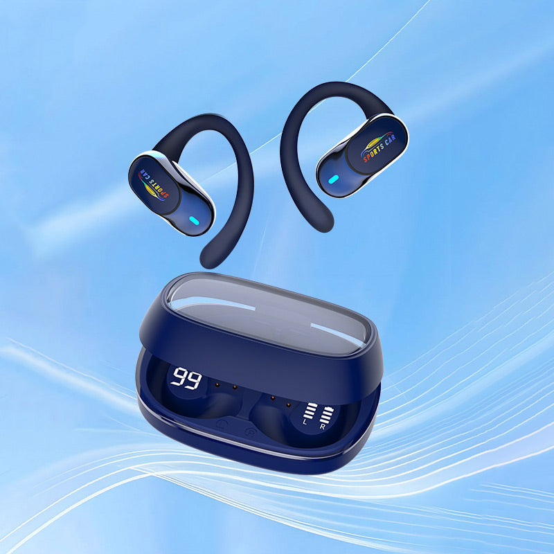 Waterproof Open Ear Earbuds with Noise Cancelling