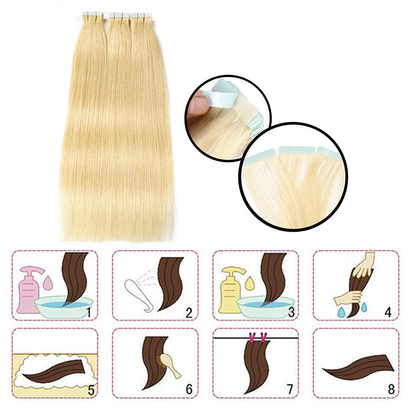 🔥HOT SALE 50% OFF🔥Tape-in Human Hair Extensions✈️FREE SHIPPING