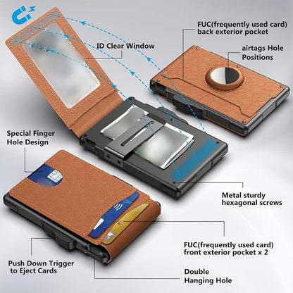 💲Limited Time Half Price - Slim Wallet Credit Card Holder with Money Clip