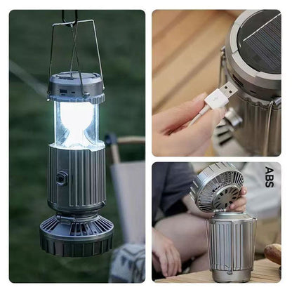 🔥HOT SALE 50% OFF🔥2-in-1 Adventure Solar Light & Portable Fan